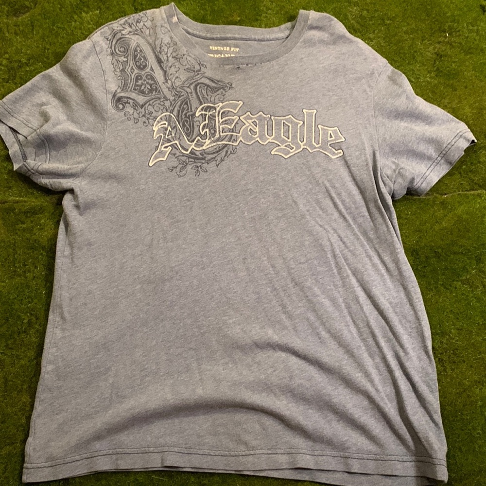 Medium blueish grey vintage fit American eagle outfitters